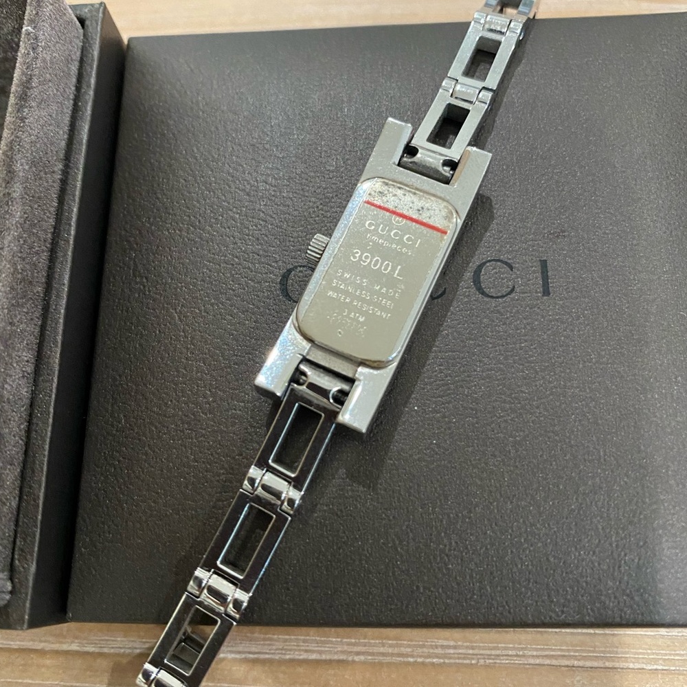 Authentic Gucci women watch, stainless steel 3900L - Picture 9 of 15